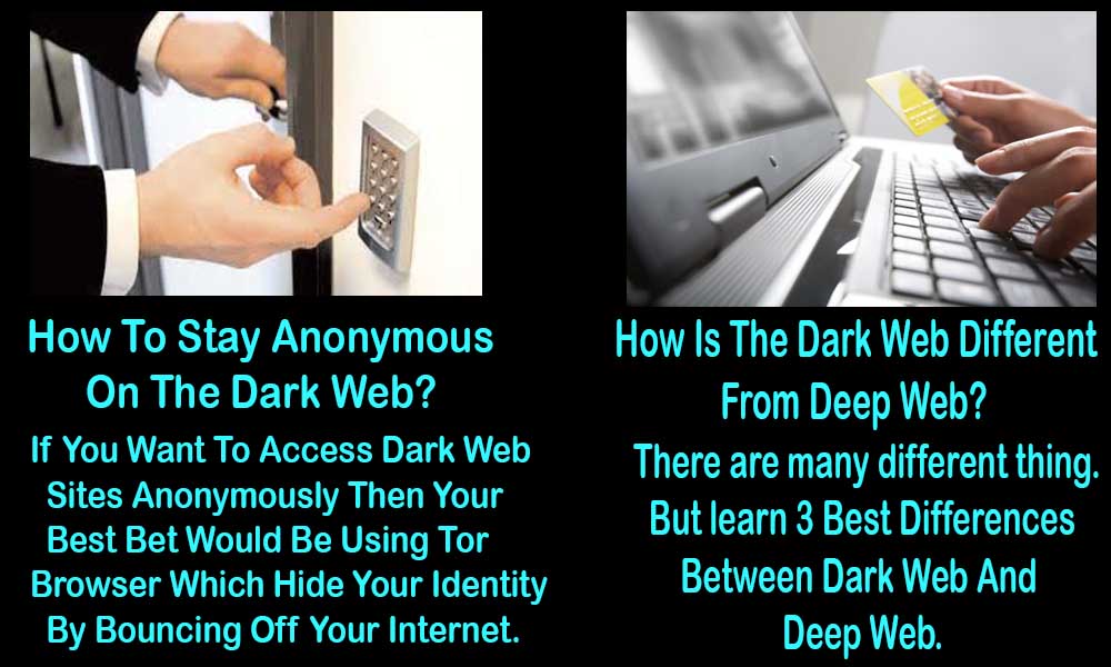 How is Dark Web different from Deep Web?