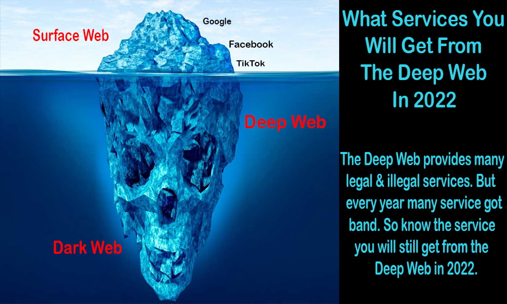 What services you will get from the deep web in 2022