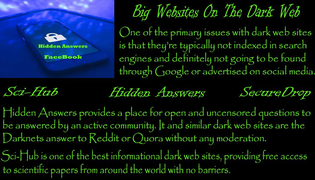 Big dark web sites on the dark web