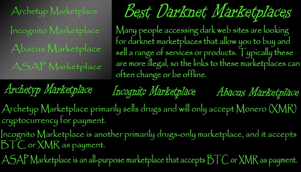  Best Darknet Marketplaces
