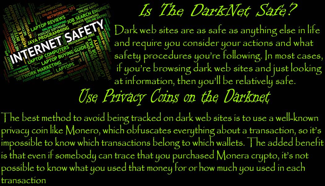 Use Privacy Coins on the Darknet