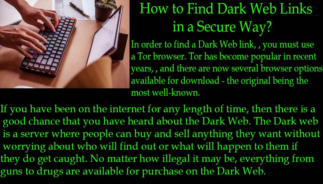 How to Find Dark Web Links in a Secure Way