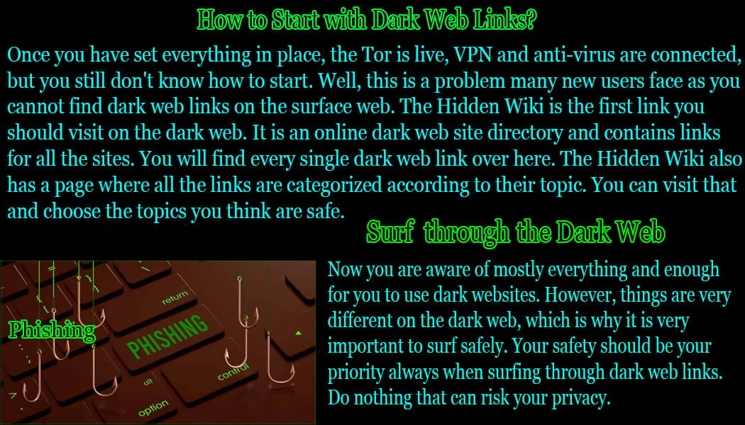 How To Start With Dark Web Links