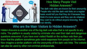 Who are the Main Visitors to Hidden Answers-
