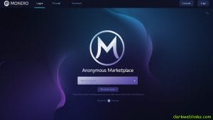 Example of a fictional marketplace on dark web sites for educational purposes